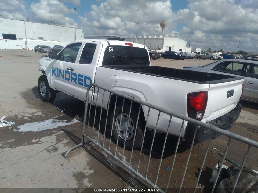 2022 TOYOTA TACOMA 2WD SR/SR5 VIN: 3TYRX5GN6NT051335