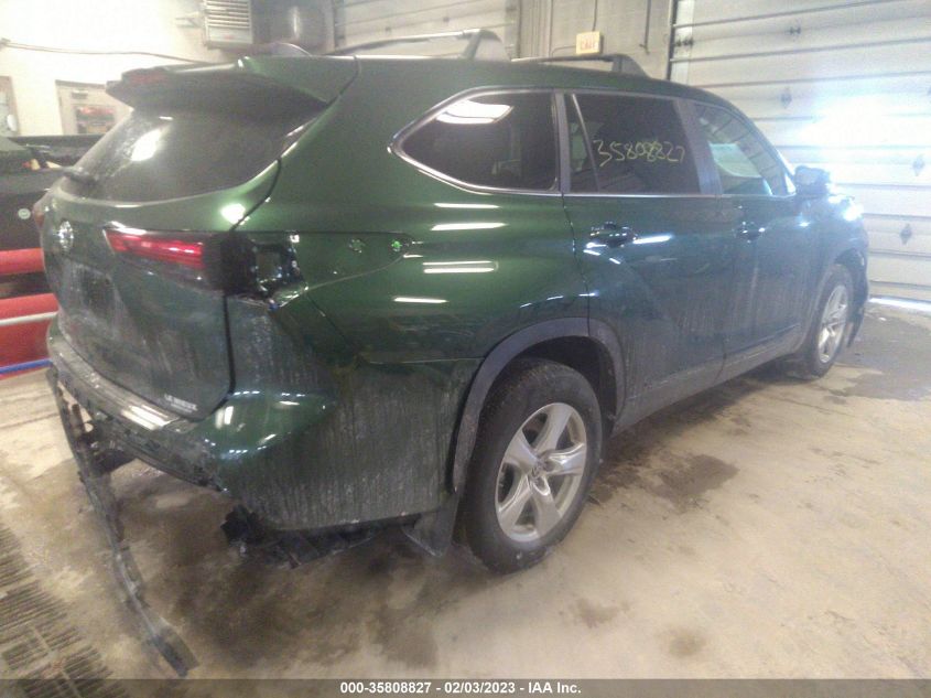 2023 TOYOTA HIGHLANDER L/LE/XLE/XSE/LIMITED VIN: 5TDKDRAH8PS501599