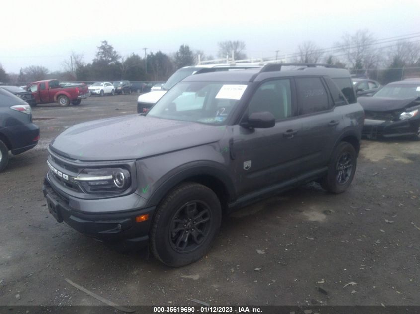 2021 FORD BRONCO SPORT BIG BEND VIN: 3FMCR9B69MRA98228