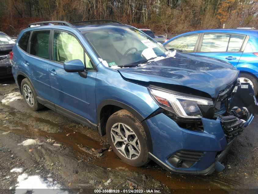 2022 SUBARU FORESTER PREMIUM VIN: JF2SKADC0NH432840