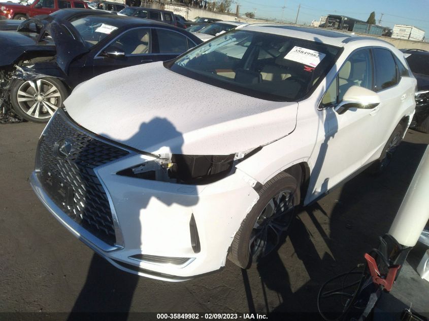 2022 LEXUS RX RX 350 VIN: 2T2HZMAA3NC227540