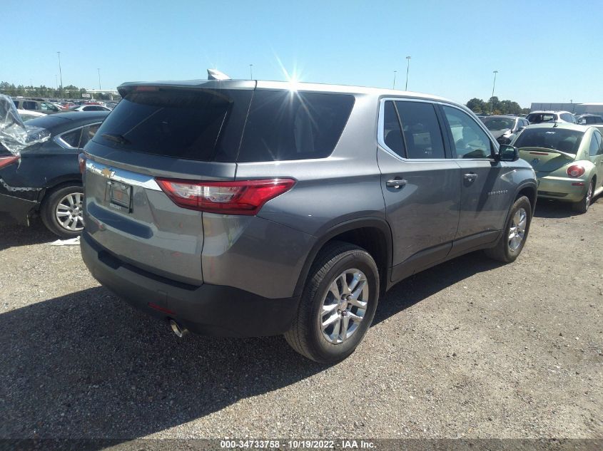 2021 CHEVROLET TRAVERSE LS VIN: 1GNERFKW2MJ126108