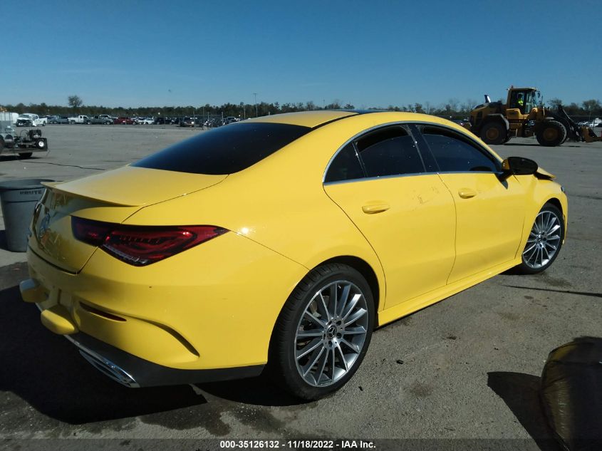 2020 MERCEDES-BENZ CLA CLA 250 VIN: WDD5J4GB8LN070098