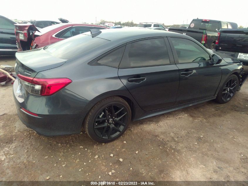 2023 HONDA CIVIC SEDAN SPORT VIN: 2HGFE2F52PH502641