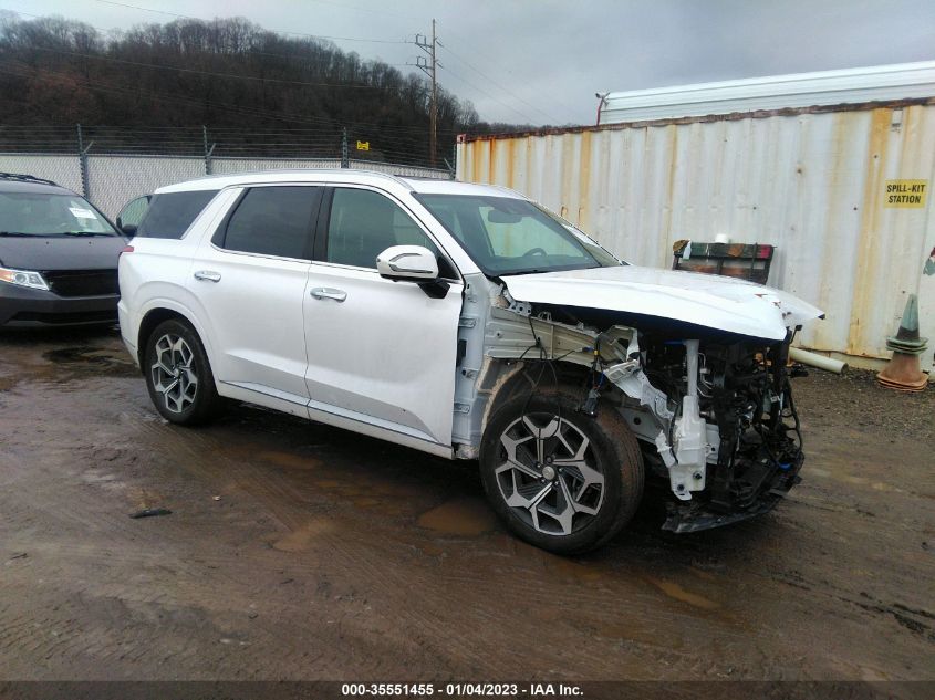 2021 HYUNDAI PALISADE CALLIGRAPHY VIN: KM8R7DHE3MU222777