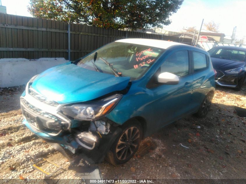 2021 CHEVROLET SPARK 1LT VIN: KL8CD6SA2MC735876