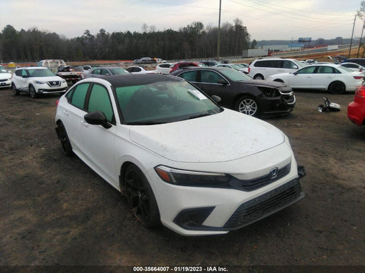 2022 HONDA CIVIC SEDAN SPORT VIN: 2HGFE2F59NH500186