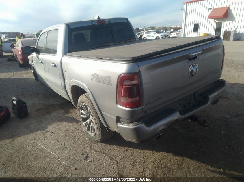 2021 RAM 1500 LARAMIE VIN: 1C6SRFJT6MN534761