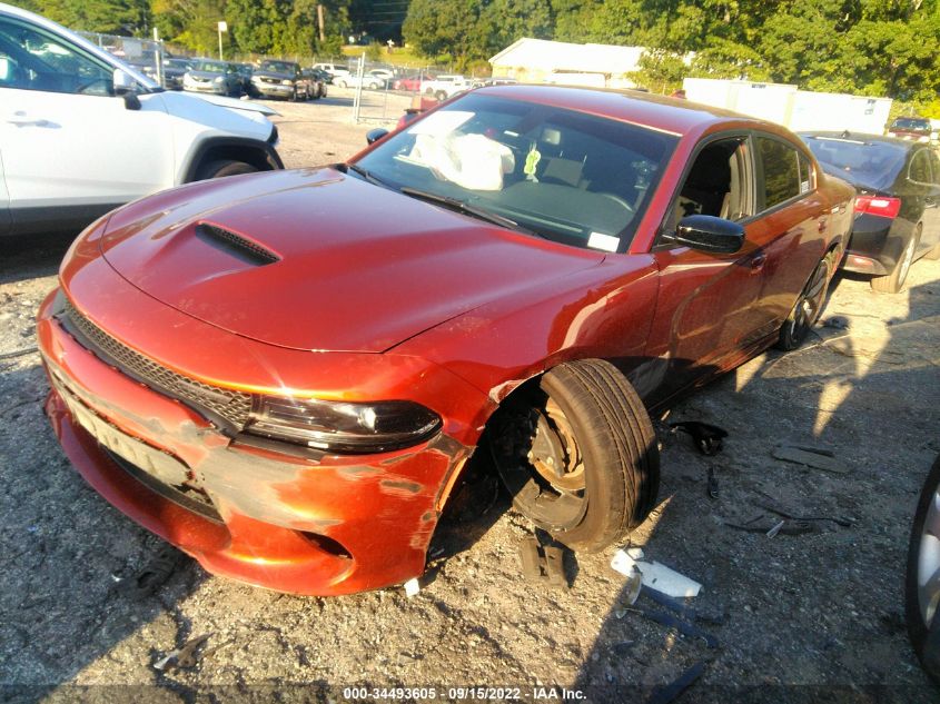 2022 DODGE CHARGER GT VIN: 2C3CDXHG4NH153113