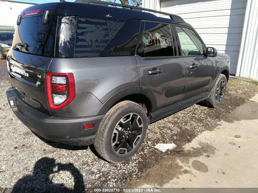 2021 FORD BRONCO SPORT OUTER BANKS VIN: 3FMCR9C69MRA38397