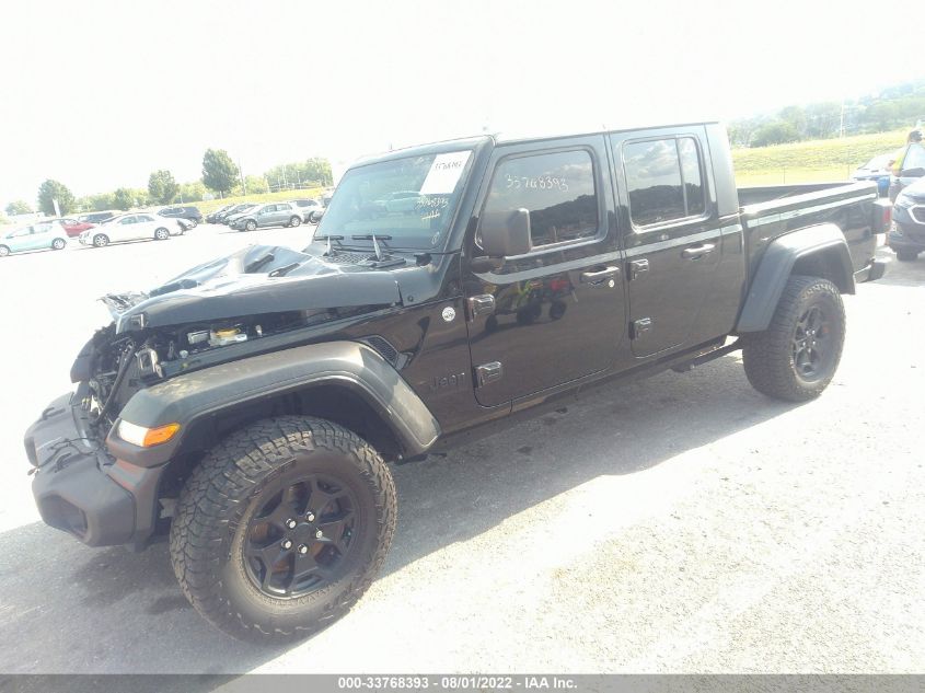 2020 JEEP GLADIATOR SPORT S VIN: 1C6JJTAG9LL129685