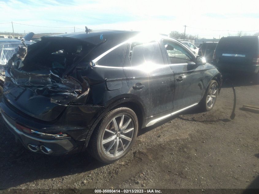 2022 AUDI SQ5 SPORTBACK PREMIUM PLUS VIN: WA124AFY4N2131731