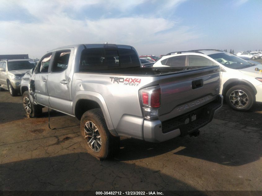 2020 TOYOTA TACOMA 4WD TRD SPORT VIN: 3TMCZ5AN0LM328630