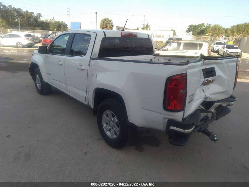 2020 CHEVROLET COLORADO 2WD WORK TRUCK VIN: 1GCGSBEA5L1112409