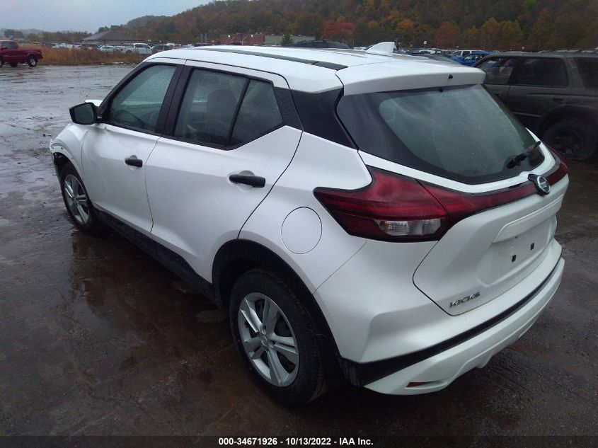 2021 NISSAN KICKS S VIN: 3N1CP5BVXML542278