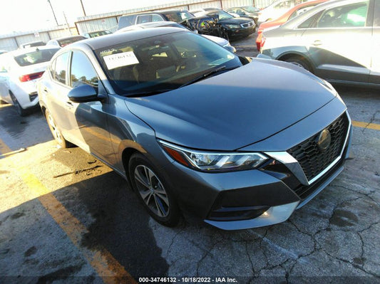 2022 NISSAN SENTRA SV VIN: 3N1AB8CV7NY234298