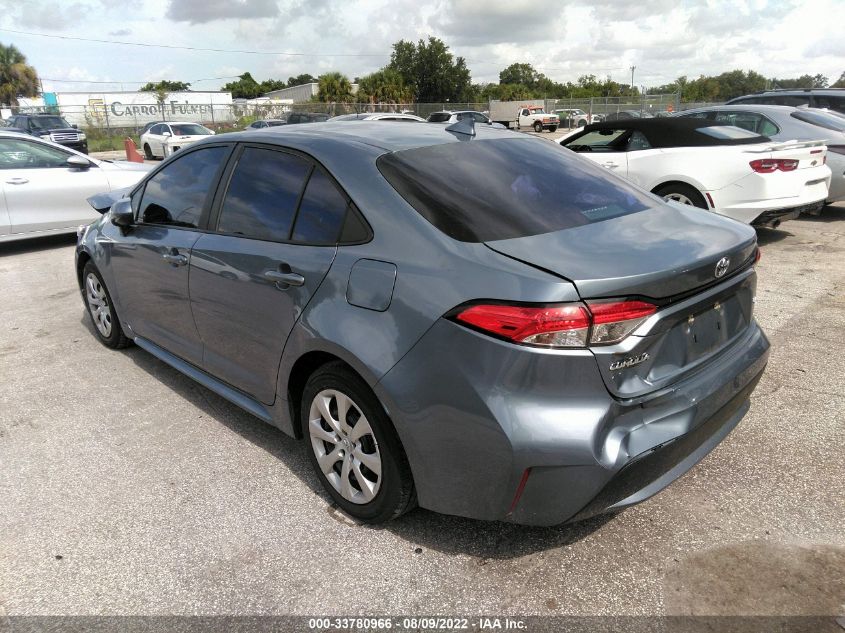 2020 TOYOTA COROLLA LE VIN: 5YFEPRAE3LP042639
