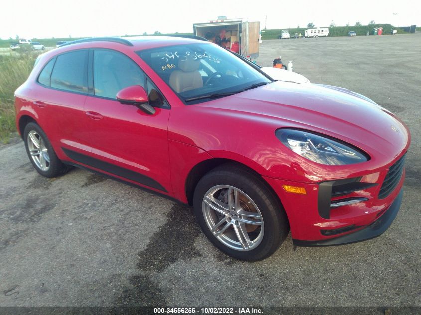2021 PORSCHE MACAN VIN: WP1AA2A51MLB02157