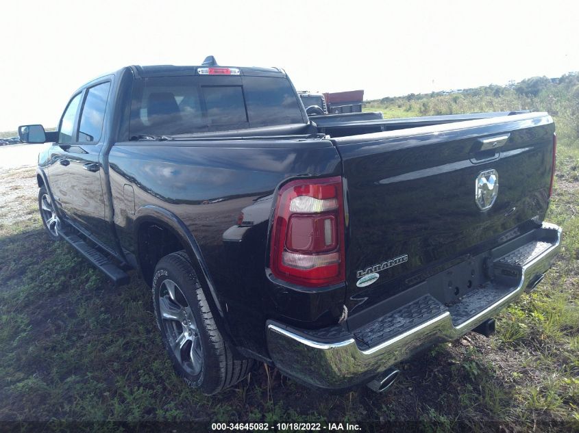 2021 RAM 1500 LARAMIE VIN: 1C6RRERT4MN835123