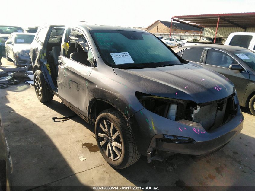 2021 HONDA PILOT EX-L VIN: 5FNYF5H50MB036356