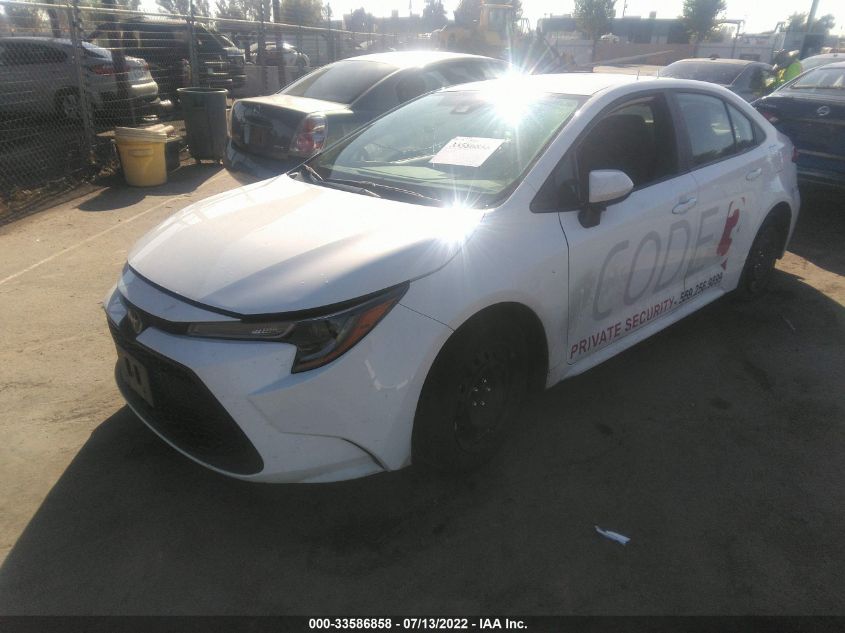 2020 TOYOTA COROLLA LE VIN: 5YFEPRAE8LP061381