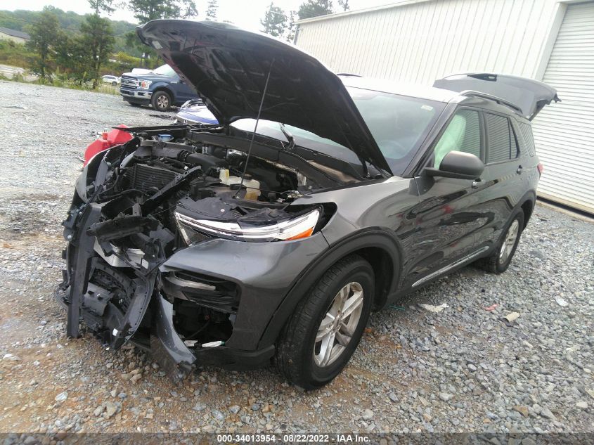 2020 FORD EXPLORER XLT VIN: 1FMSK8DH6LGA25090