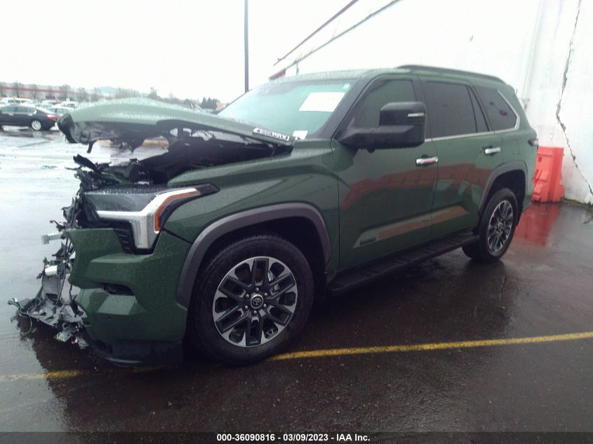 2023 TOYOTA SEQUOIA SR5/LIMITED/PLATINUM VIN: 7SVAAABA0PX003680
