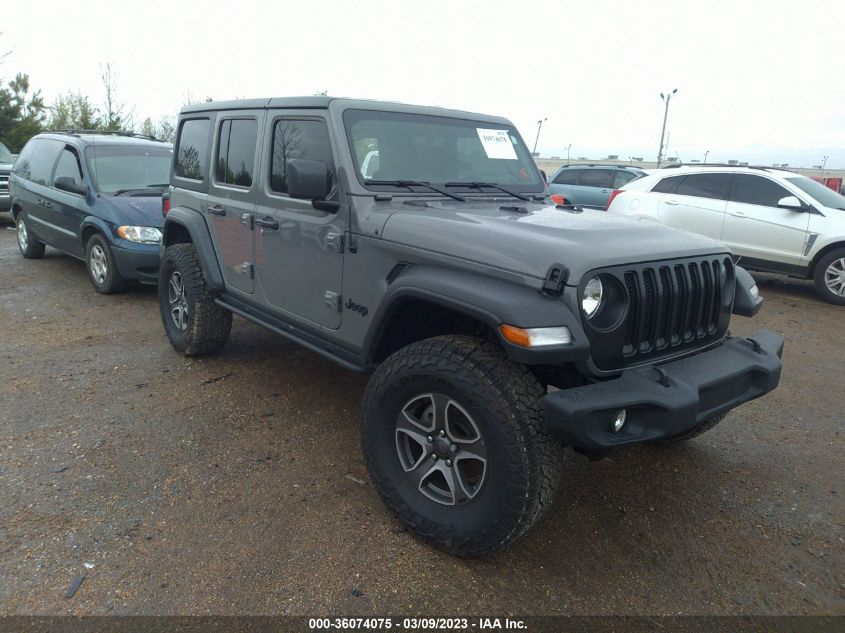 2022 JEEP WRANGLER UNLIMITED SPORT S VIN: 1C4HJXDG1NW152647