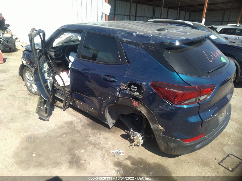 2021 CHEVROLET TRAILBLAZER LS VIN: KL79MMS20MB142468
