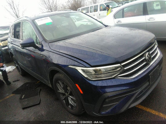 2022 VOLKSWAGEN TIGUAN SE VIN: 3VV2B7AX9NM021197
