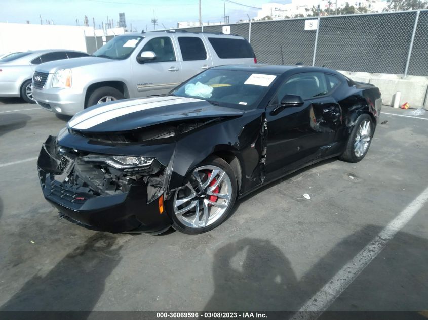 2022 CHEVROLET CAMARO 2LT VIN: 1G1FD1RS9N0110988
