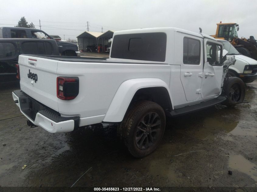 2021 JEEP GLADIATOR HIGH ALTITUDE VIN: 1C6HJTFG1ML587357