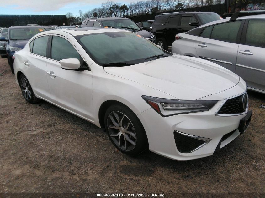 2022 ACURA ILX W/PREMIUM PACKAGE VIN: 19UDE2F7XNA000142