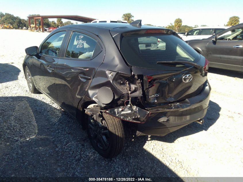2020 TOYOTA YARIS HATCHBACK LE/XLE VIN: 3MYDLBJV0LY704001