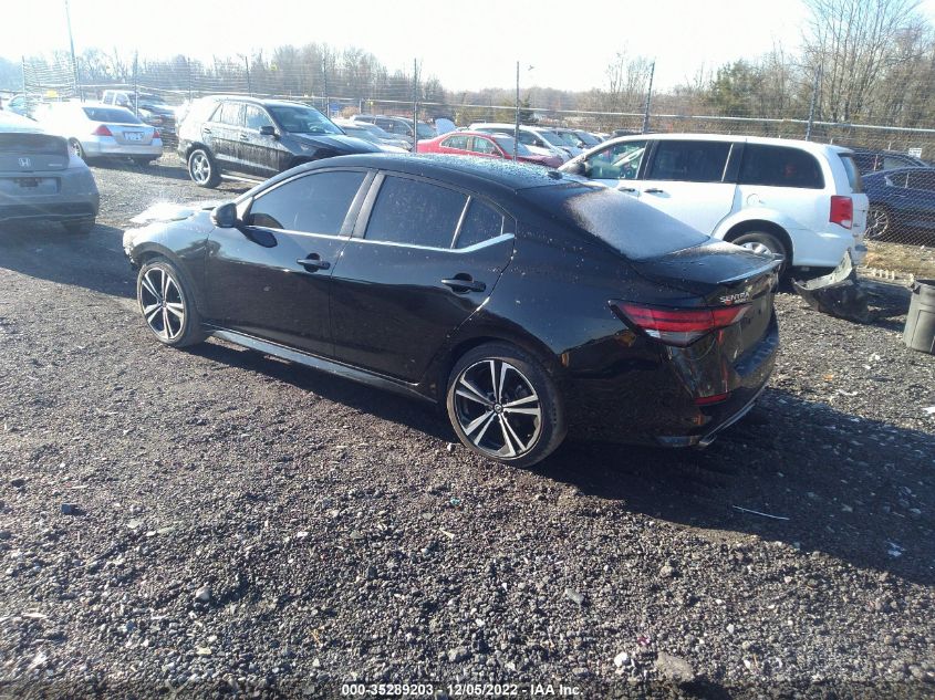2021 NISSAN SENTRA SR VIN: 3N1AB8DV2MY235436
