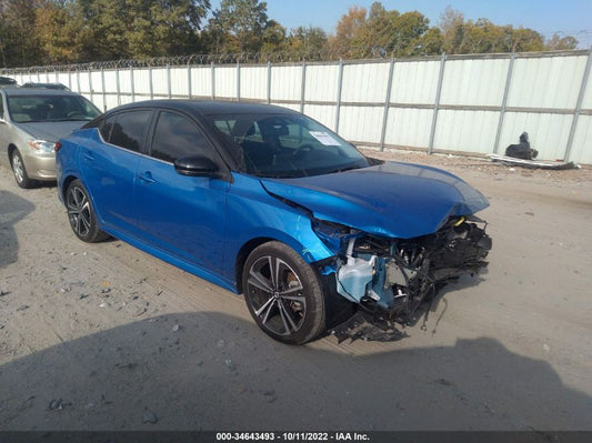 2021 NISSAN SENTRA SR VIN: 3N1AB8DV3MY269434