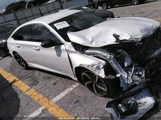 2021 HONDA ACCORD SEDAN SPORT VIN: 1HGCV1F3XMA105815