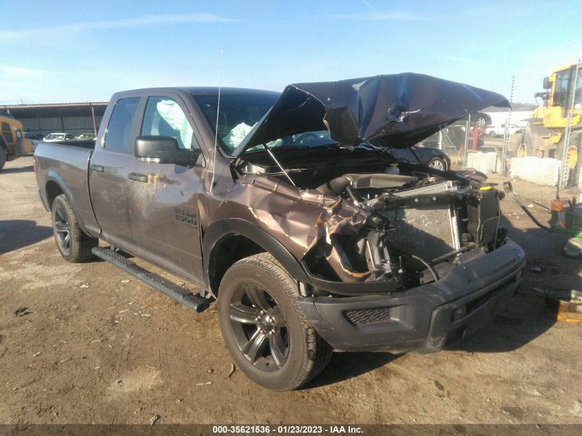 2021 RAM 1500 CLASSIC WARLOCK VIN: 1C6RR6GG8MS581672