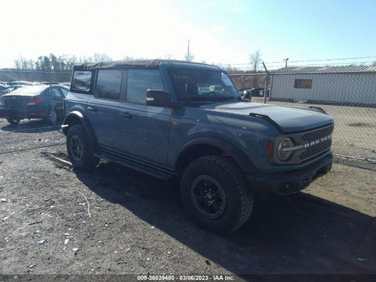 2022 FORD BRONCO BADLANDS VIN: 1FMEE5DP2NLA97411