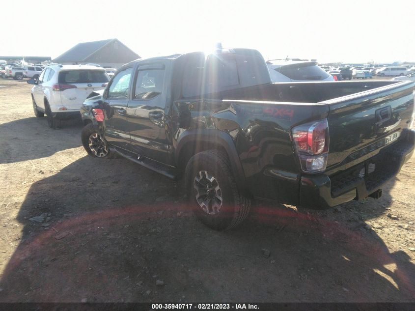 2022 TOYOTA TACOMA 4WD SR/SR5/TRD SPORT VIN: 3TMCZ5AN3NM504119