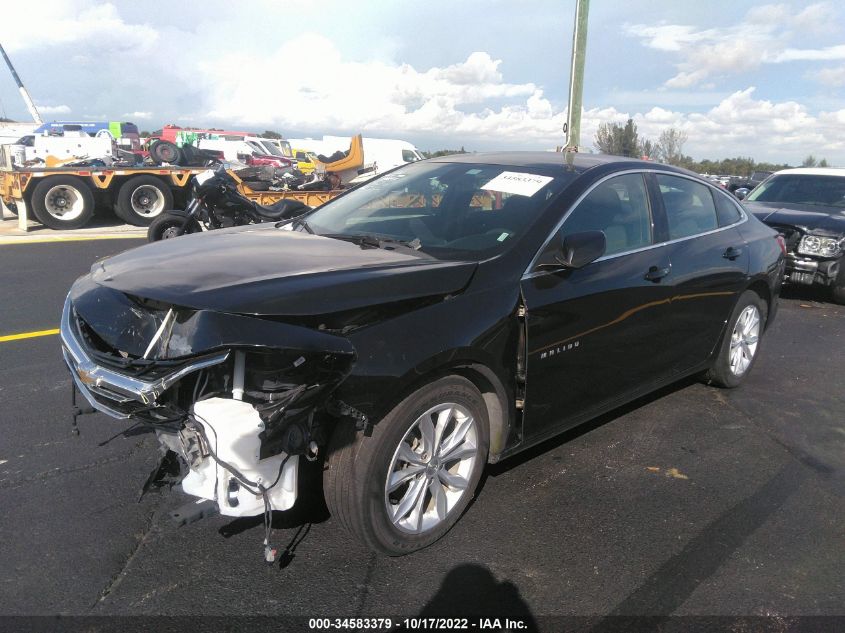 2020 CHEVROLET MALIBU LT VIN: 1G1ZD5ST6LF090443