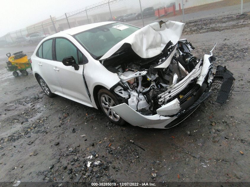 2022 TOYOTA COROLLA LE VIN: 5YFEPMAE1NP321948