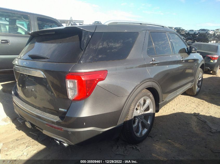2020 FORD EXPLORER PLATINUM VIN: 1FM5K8HC7LGA34795