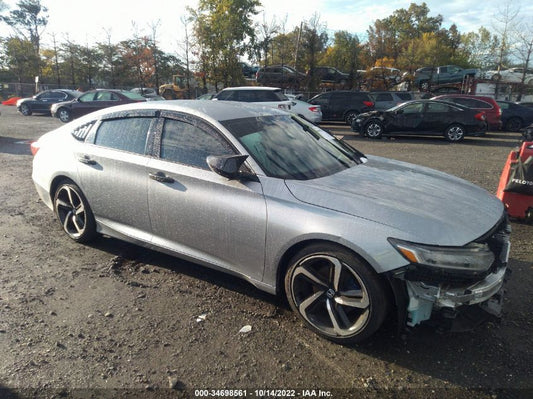 2021 HONDA ACCORD SEDAN SPORT VIN: 1HGCV1F36MA007798