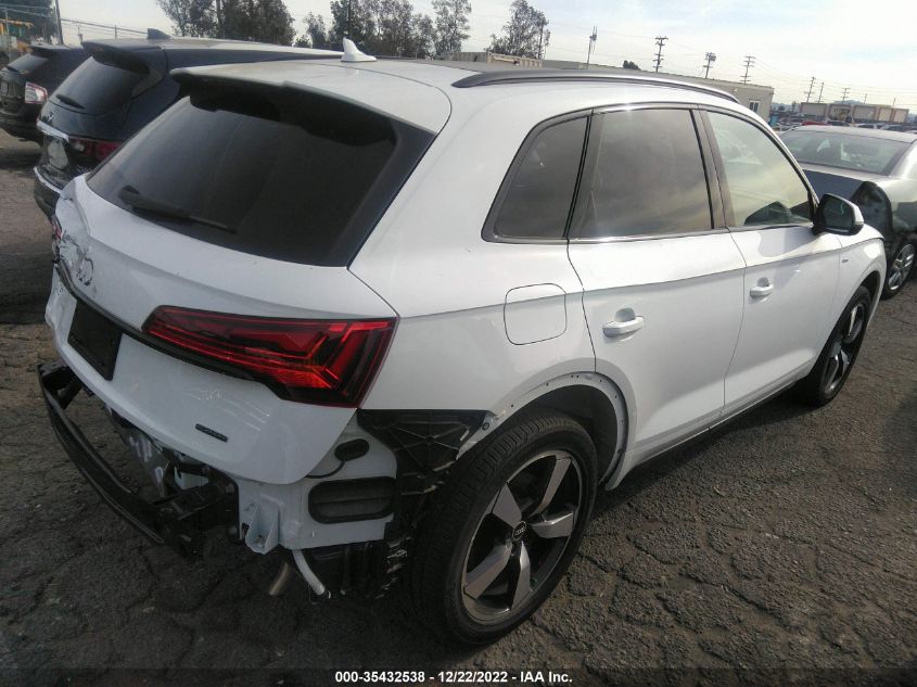 2022 AUDI Q5 S LINE PREMIUM PLUS VIN: WA1EAAFY0N2012628