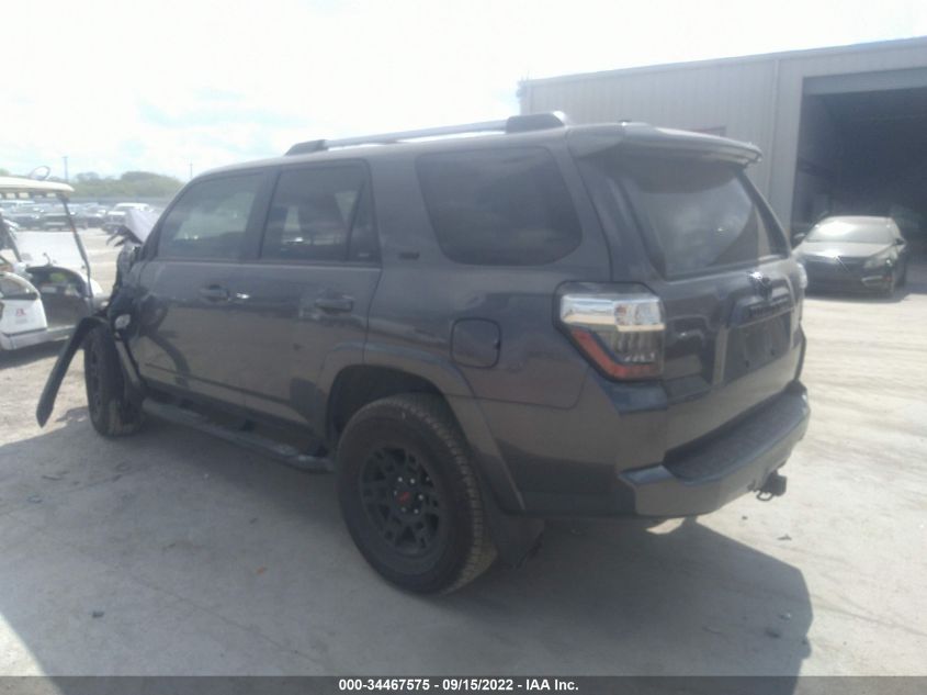 2021 TOYOTA 4RUNNER SR5 VIN: JTEEU5JR9M5249471