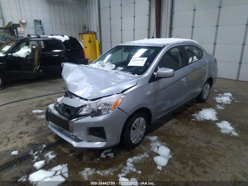 2022 MITSUBISHI MIRAGE G4 ES/LE/BLACK EDITION VIN: ML32FUFJ2NHF02862