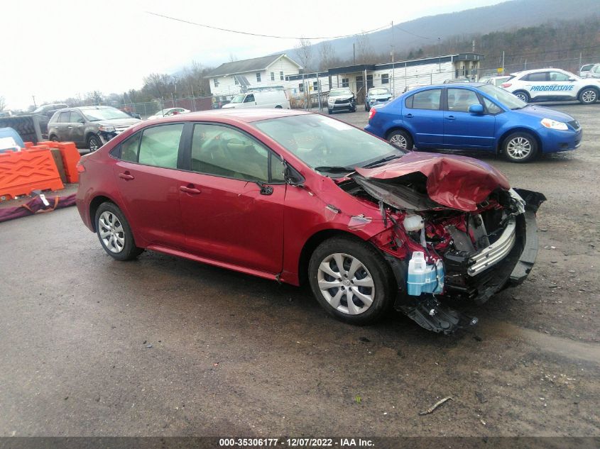 2022 TOYOTA COROLLA LE VIN: JTDEPMAE1NJ230571