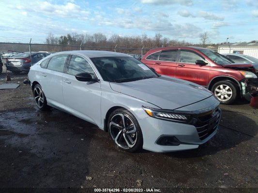 2022 HONDA ACCORD SEDAN SPORT VIN: 1HGCV1F34NA020244
