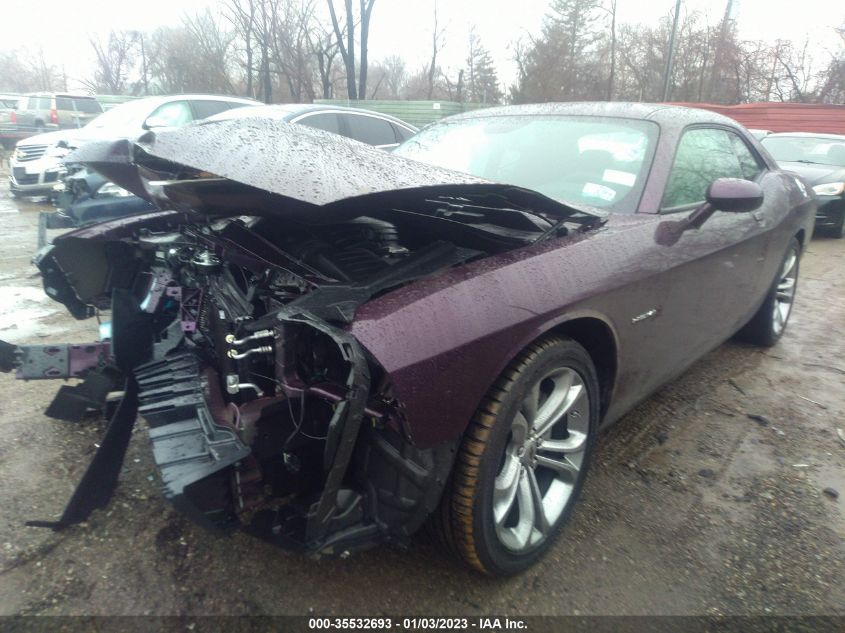 2022 DODGE CHALLENGER R/T VIN: 2C3CDZBT6NH155589
